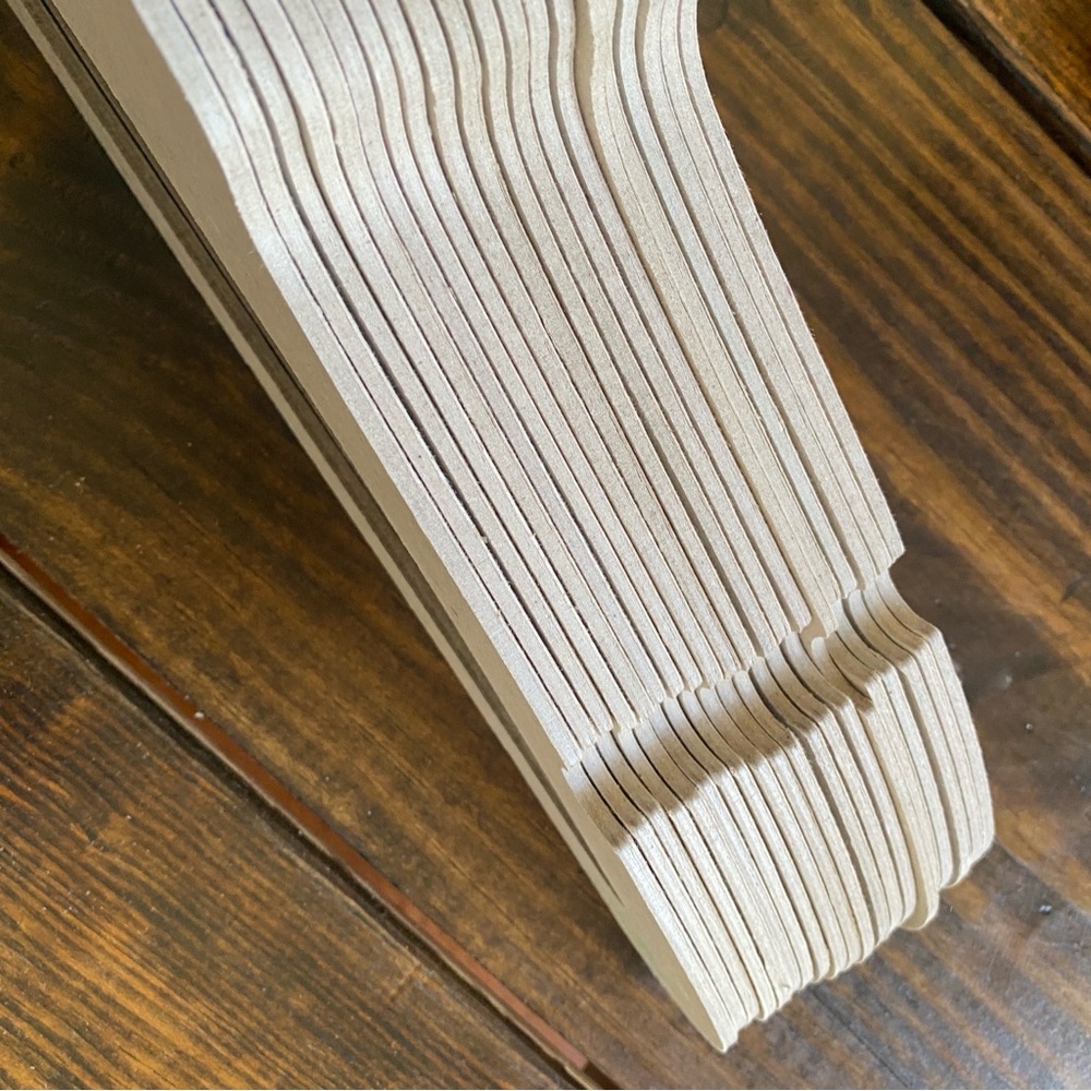 LOT 1 Ditto Hangers NexGen fiber paper sturdy eco friendly hangers pack of 20 - Picture 7 of 16